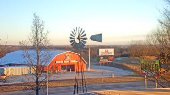 Weather camera view of Amish Country Store.