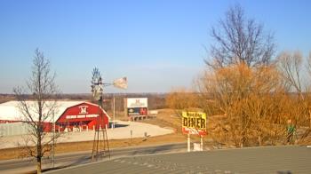 Weather camera view of Amish Country Store.