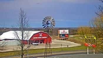 Weather camera view of Amish Country Store.
