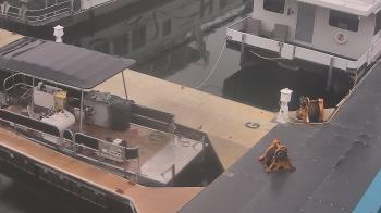 Weather camera view of Lake Powell Resorts and Marinas - Wahweap Marina.