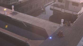 Weather camera view of Lake Powell Resorts and Marinas - Wahweap Marina.