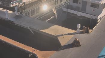 Weather camera view of Lake Powell Resorts and Marinas - Wahweap Marina.