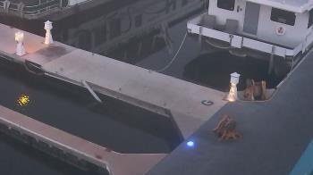 Weather camera view of Lake Powell Resorts and Marinas - Wahweap Marina.
