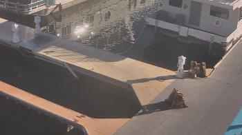 Weather camera view of Lake Powell Resorts and Marinas - Wahweap Marina.