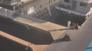 Weather camera view of Lake Powell Resorts and Marinas - Wahweap Marina.