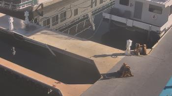 Weather camera view of Lake Powell Resorts and Marinas - Wahweap Marina.