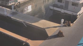 Weather camera view of Lake Powell Resorts and Marinas - Wahweap Marina.