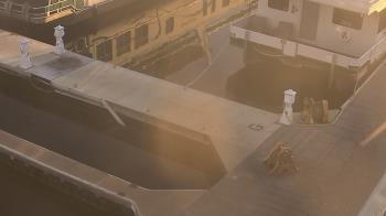 Weather camera view of Lake Powell Resorts and Marinas - Wahweap Marina.