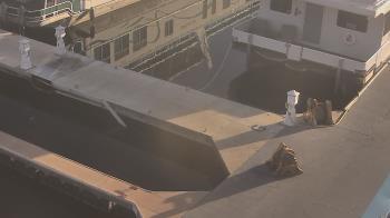 Weather camera view of Lake Powell Resorts and Marinas - Wahweap Marina.