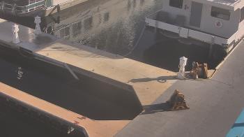 Weather camera view of Lake Powell Resorts and Marinas - Wahweap Marina.