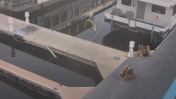 Weather camera view of Lake Powell Resorts and Marinas - Wahweap Marina.