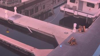 Weather camera view of Lake Powell Resorts and Marinas - Wahweap Marina.