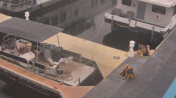 Weather camera view of Lake Powell Resorts and Marinas - Wahweap Marina.