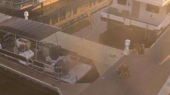 Weather camera view of Lake Powell Resorts and Marinas - Wahweap Marina.