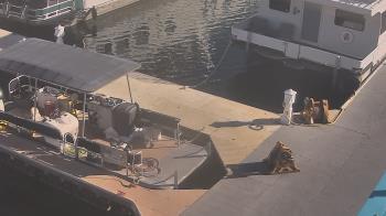 Weather camera view of Lake Powell Resorts and Marinas - Wahweap Marina.