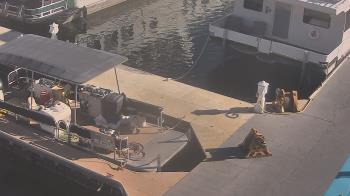 Weather camera view of Lake Powell Resorts and Marinas - Wahweap Marina.