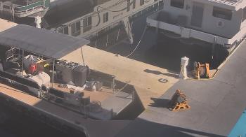 Weather camera view of Lake Powell Resorts and Marinas - Wahweap Marina.