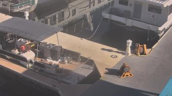 Weather camera view of Lake Powell Resorts and Marinas - Wahweap Marina.