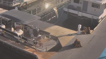 Weather camera view of Lake Powell Resorts and Marinas - Wahweap Marina.