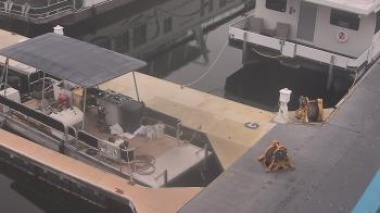 Weather camera view of Lake Powell Resorts and Marinas - Wahweap Marina.