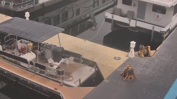 Weather camera view of Lake Powell Resorts and Marinas - Wahweap Marina.