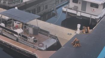 Weather camera view of Lake Powell Resorts and Marinas - Wahweap Marina.