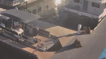 Weather camera view of Lake Powell Resorts and Marinas - Wahweap Marina.