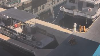 Weather camera view of Lake Powell Resorts and Marinas - Wahweap Marina.