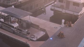 Weather camera view of Lake Powell Resorts and Marinas - Wahweap Marina.