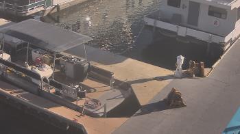 Weather camera view of Lake Powell Resorts and Marinas - Wahweap Marina.
