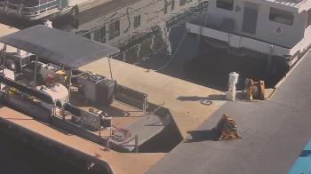 Weather camera view of Lake Powell Resorts and Marinas - Wahweap Marina.