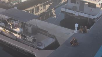Weather camera view of Lake Powell Resorts and Marinas - Wahweap Marina.