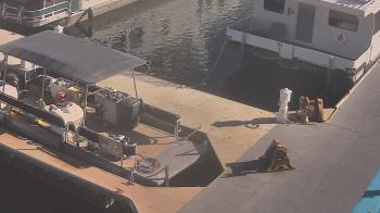 Weather camera view of Lake Powell Resorts and Marinas - Wahweap Marina.