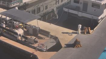 Weather camera view of Lake Powell Resorts and Marinas - Wahweap Marina.