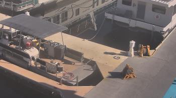 Weather camera view of Lake Powell Resorts and Marinas - Wahweap Marina.