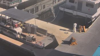 Weather camera view of Lake Powell Resorts and Marinas - Wahweap Marina.