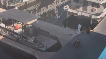 Weather camera view of Lake Powell Resorts and Marinas - Wahweap Marina.