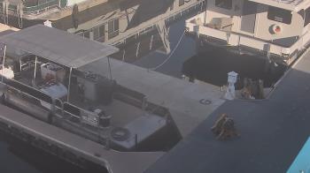 Weather camera view of Lake Powell Resorts and Marinas - Wahweap Marina.
