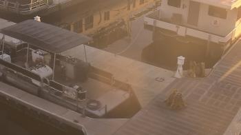 Weather camera view of Lake Powell Resorts and Marinas - Wahweap Marina.