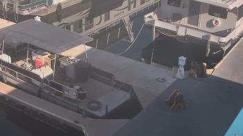 Weather camera view of Lake Powell Resorts and Marinas - Wahweap Marina.