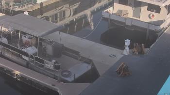 Weather camera view of Lake Powell Resorts and Marinas - Wahweap Marina.