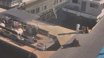 Weather camera view of Lake Powell Resorts and Marinas - Wahweap Marina.