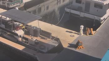 Weather camera view of Lake Powell Resorts and Marinas - Wahweap Marina.