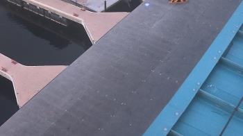 Weather camera view of Lake Powell Resorts and Marinas - Wahweap Marina.