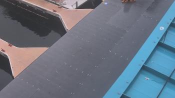 Weather camera view of Lake Powell Resorts and Marinas - Wahweap Marina.