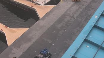 Weather camera view of Lake Powell Resorts and Marinas - Wahweap Marina.