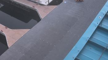 Weather camera view of Lake Powell Resorts and Marinas - Wahweap Marina.