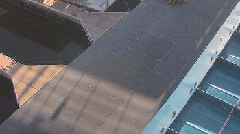 Weather camera view of Lake Powell Resorts and Marinas - Wahweap Marina.