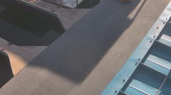 Weather camera view of Lake Powell Resorts and Marinas - Wahweap Marina.