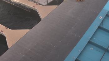 Weather camera view of Lake Powell Resorts and Marinas - Wahweap Marina.